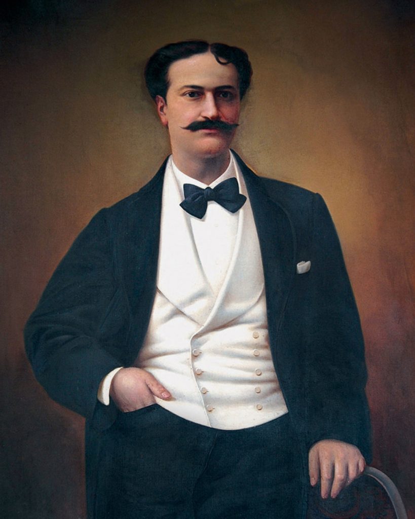 A portrait of Sarkis Balyan, the master Ottoman-Armenian architect from the renowned Balyan family who was the creative genius behind the grand design of Dolmabahçe Palace.
